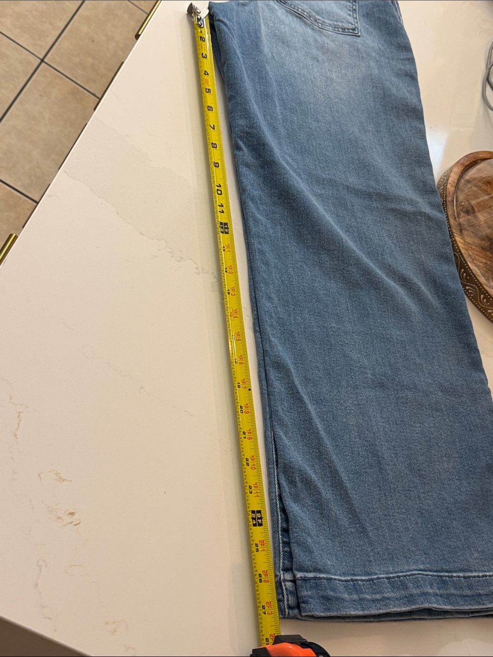 NWT KUT from the Kloth Meg High-Rise Fab Ab Wide Leg Double Front Pockets Jeans - Picture 12 of 14